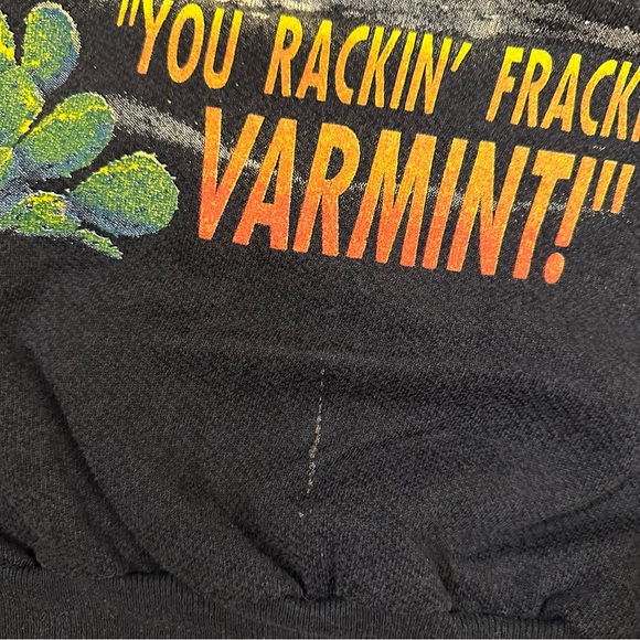 Vintage 1993 Harley-Davidson x Looney Tunes Sweatshirt Bugs Bunny size Large - Picture 5 of 5